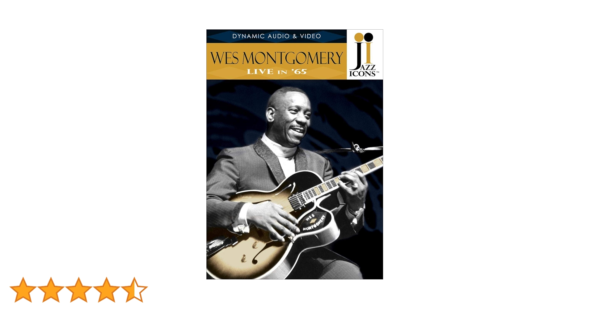 洋画・外国映画 WES MONTGOMERY LIVE IN '65 DVD 洋画・外国映画 WES MONTGOMERY LIVE IN '65 DVD Amazon.com
